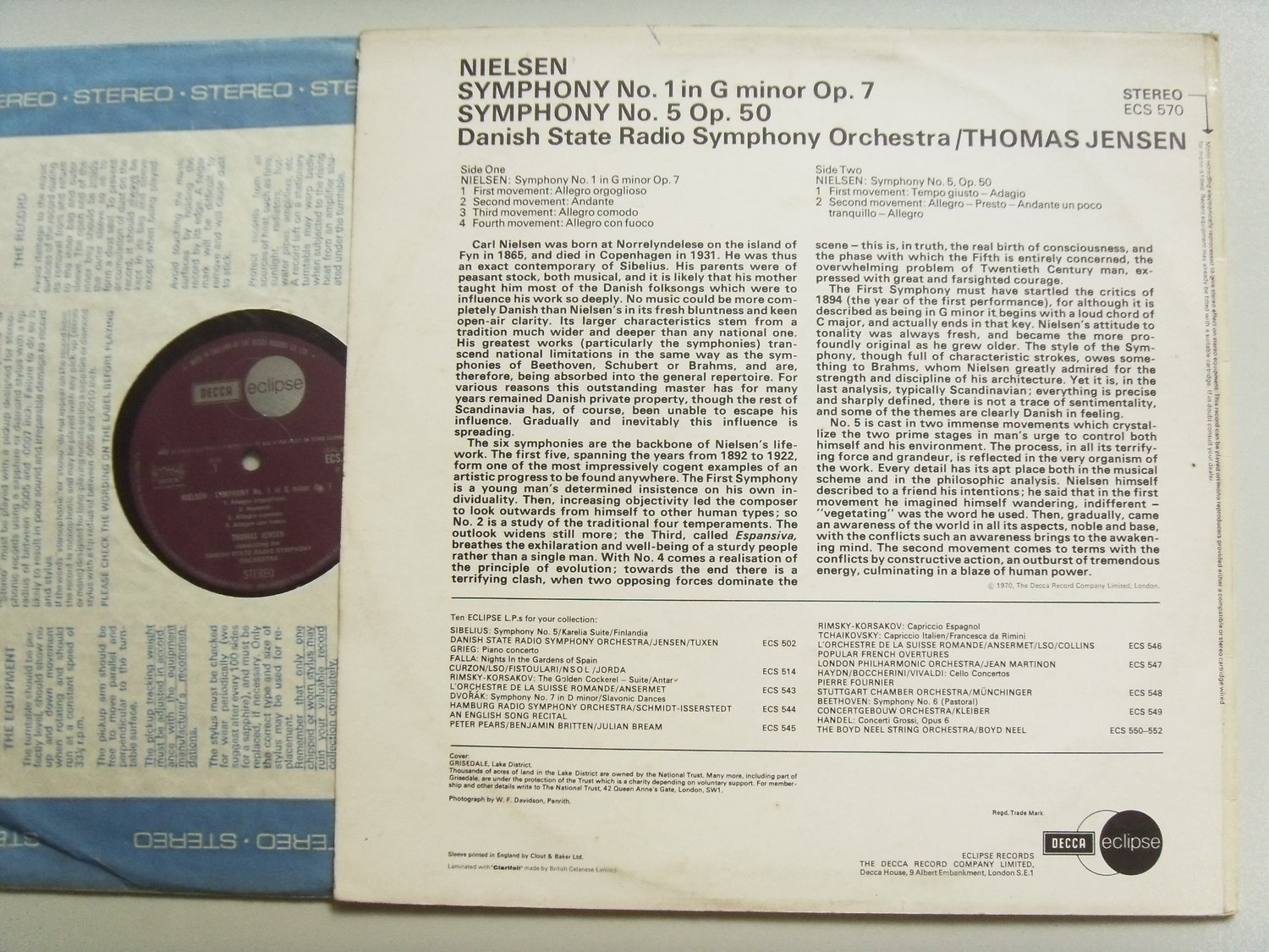DANISH STATE RADIO SYMPHONY / JENSEN Nielsen Symphony No. 1 in G minor Op, 7 2 DANISH STATE RADIO SYMPHONY / JENSEN Nielsen Symphony No. 1 in G minor Op, 7 2