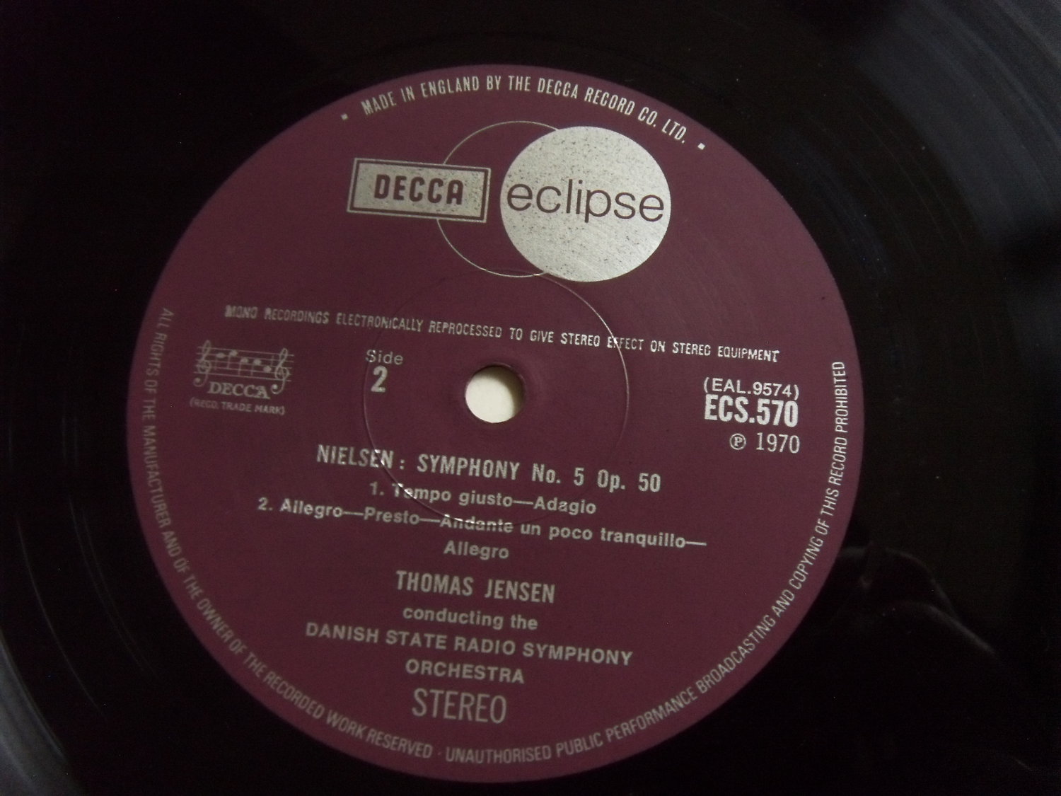 DANISH STATE RADIO SYMPHONY / JENSEN Nielsen Symphony No. 1 in G minor Op, 7 2 DANISH STATE RADIO SYMPHONY / JENSEN Nielsen Symphony No. 1 in G minor Op, 7 2