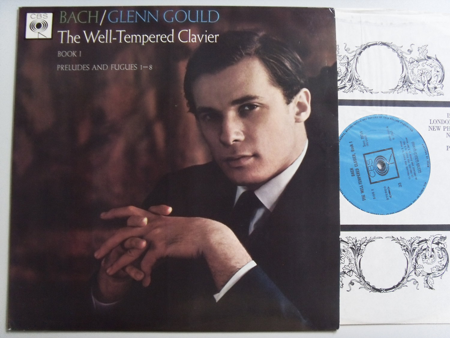 Glenn GOULD Bach Well-Tempered clavier Book 1 Preludes & fugues 1-8 Columbia UK-1963 2 Glenn GOULD Bach Well-Tempered clavier Book 1 Preludes & fugues 1-8 Columbia UK-1963 2