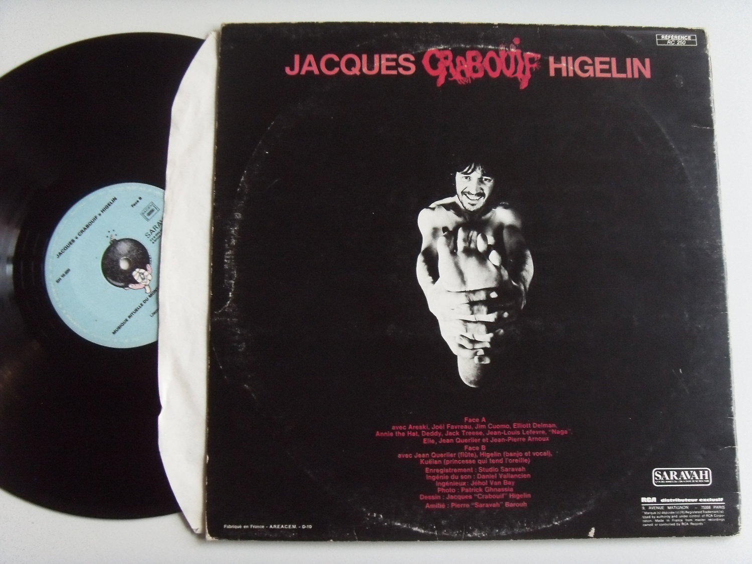 Jacques HIGELIN Jacques "Crabouif" Higelin 2 Jacques HIGELIN Jacques "Crabouif" Higelin 2