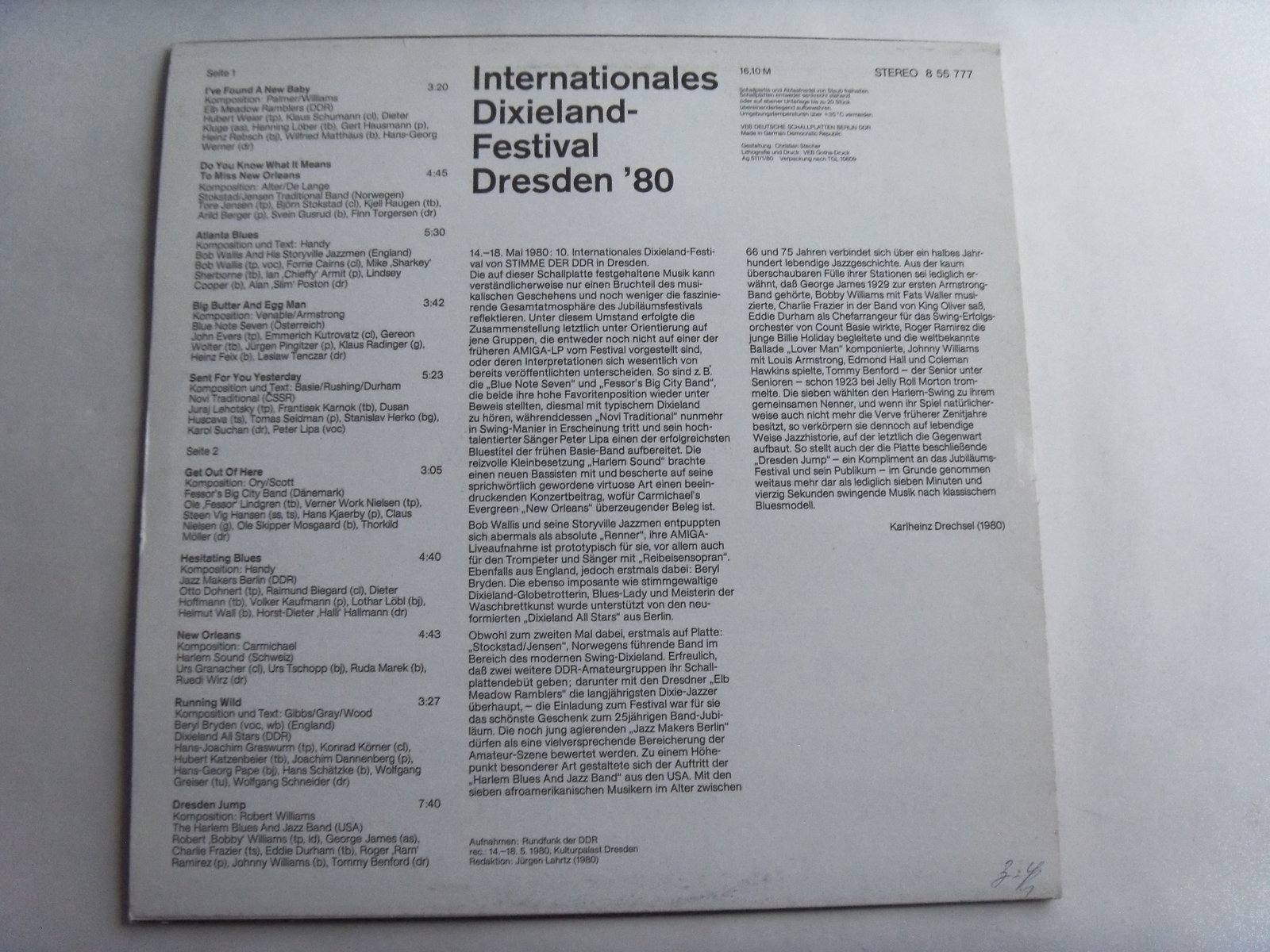 Beryl Bryden, HARLEM BLUES AND JAZZ BAND, Bob WALLIS & HIS STORYVILLE JAZZMEN Internationales Dixieland festival Dresden 80 2 Beryl Bryden, HARLEM BLUES AND JAZZ BAND, Bob WALLIS & HIS STORYVILLE JAZZMEN Internationales Dixieland festival Dresden 80 2