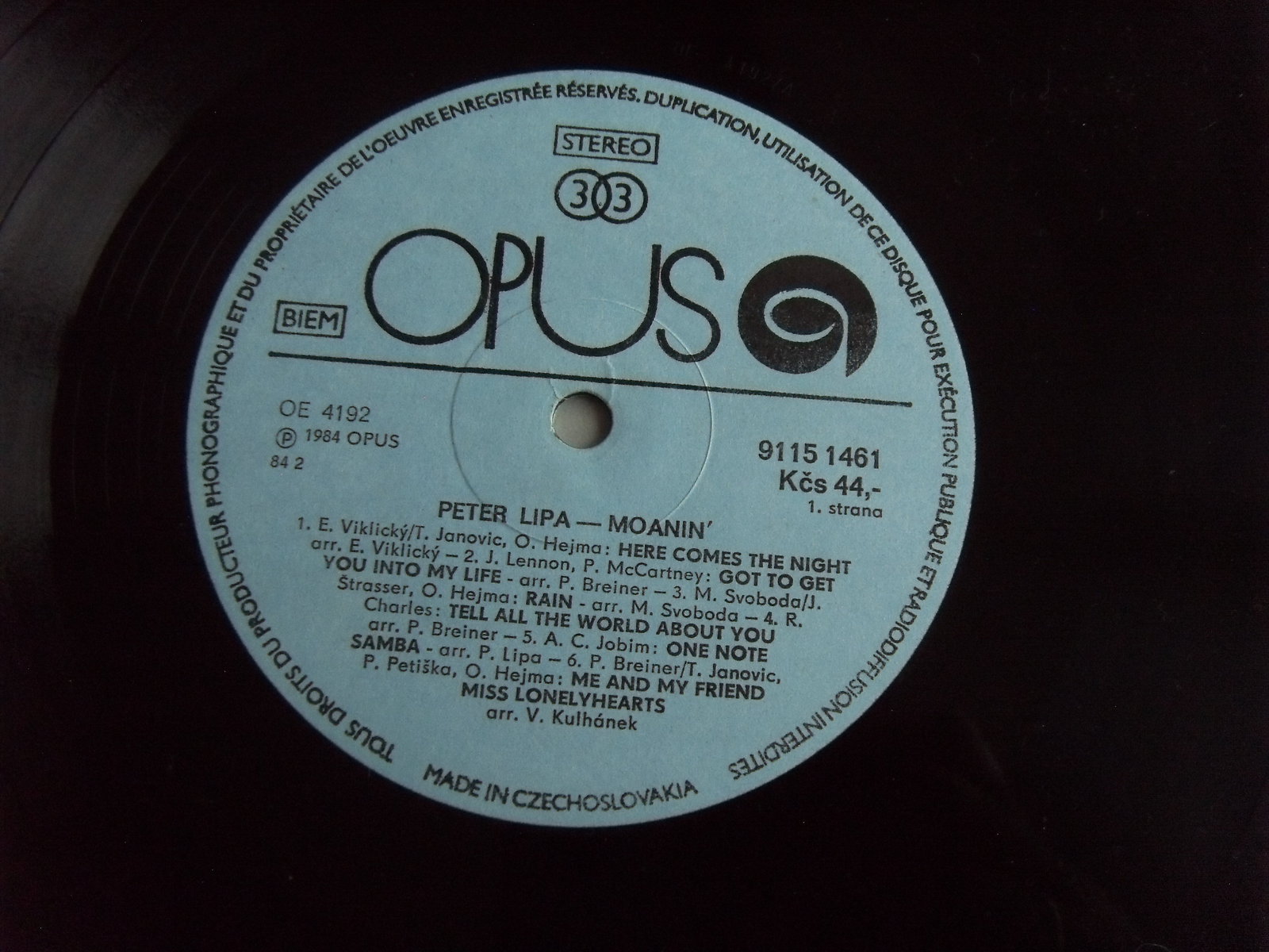 Peter LIPA Moanin' 2 Peter LIPA Moanin' 2