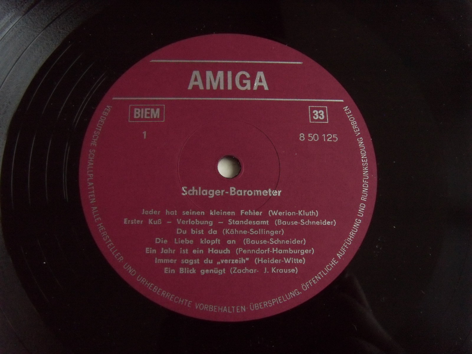 Britt KERSTEN, Ingo GRAF, GIPSY, Harry NICOLAI, Karin PROHASKA Schlager Barometer 2 Britt KERSTEN, Ingo GRAF, GIPSY, Harry NICOLAI, Karin PROHASKA Schlager Barometer 2