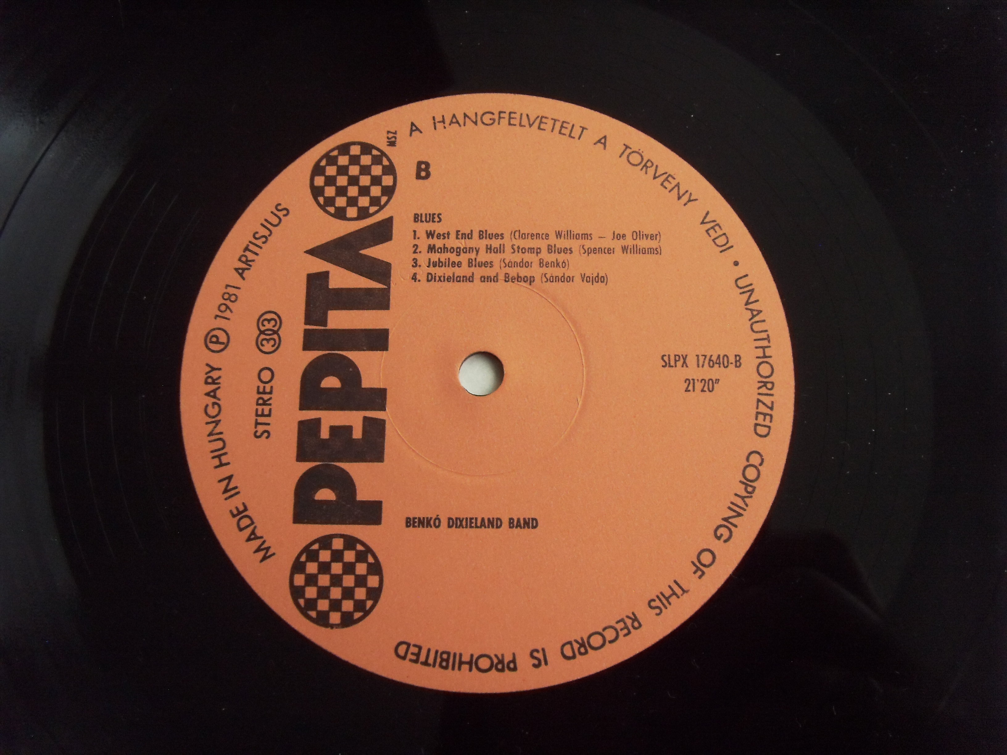 BENKO DIXIELAND BAND Blues 2 BENKO DIXIELAND BAND Blues 2
