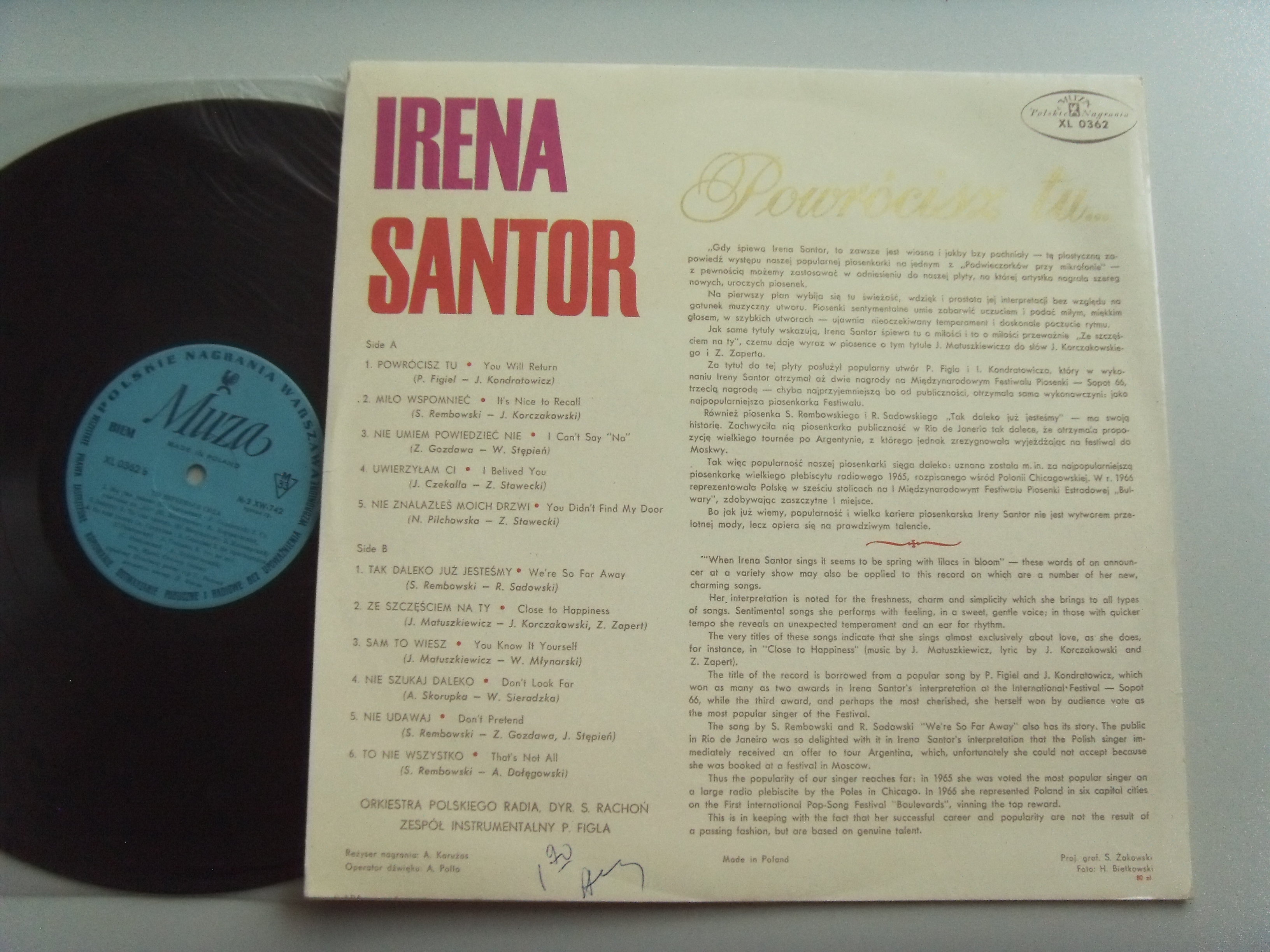 Irena SANTOR Powrocisz tu 2 Irena SANTOR Powrocisz tu 2