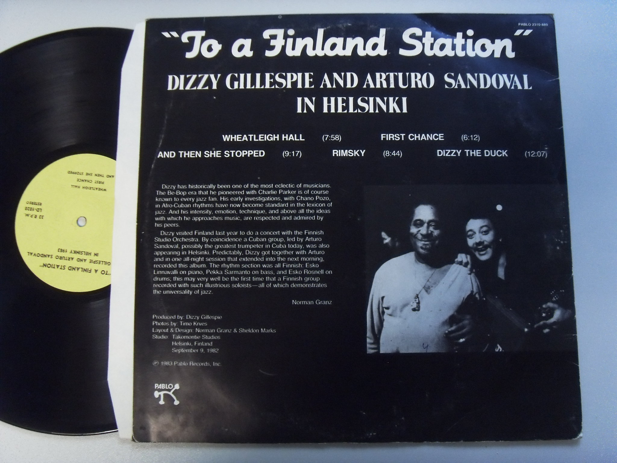 Dizzy GILLESPIE And Arturo SANDOVAL To A Finland Station 2 Dizzy GILLESPIE And Arturo SANDOVAL To A Finland Station 2