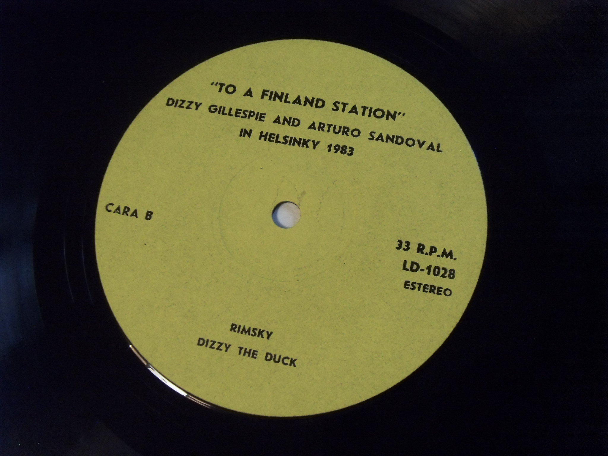 Dizzy GILLESPIE And Arturo SANDOVAL To A Finland Station 2 Dizzy GILLESPIE And Arturo SANDOVAL To A Finland Station 2