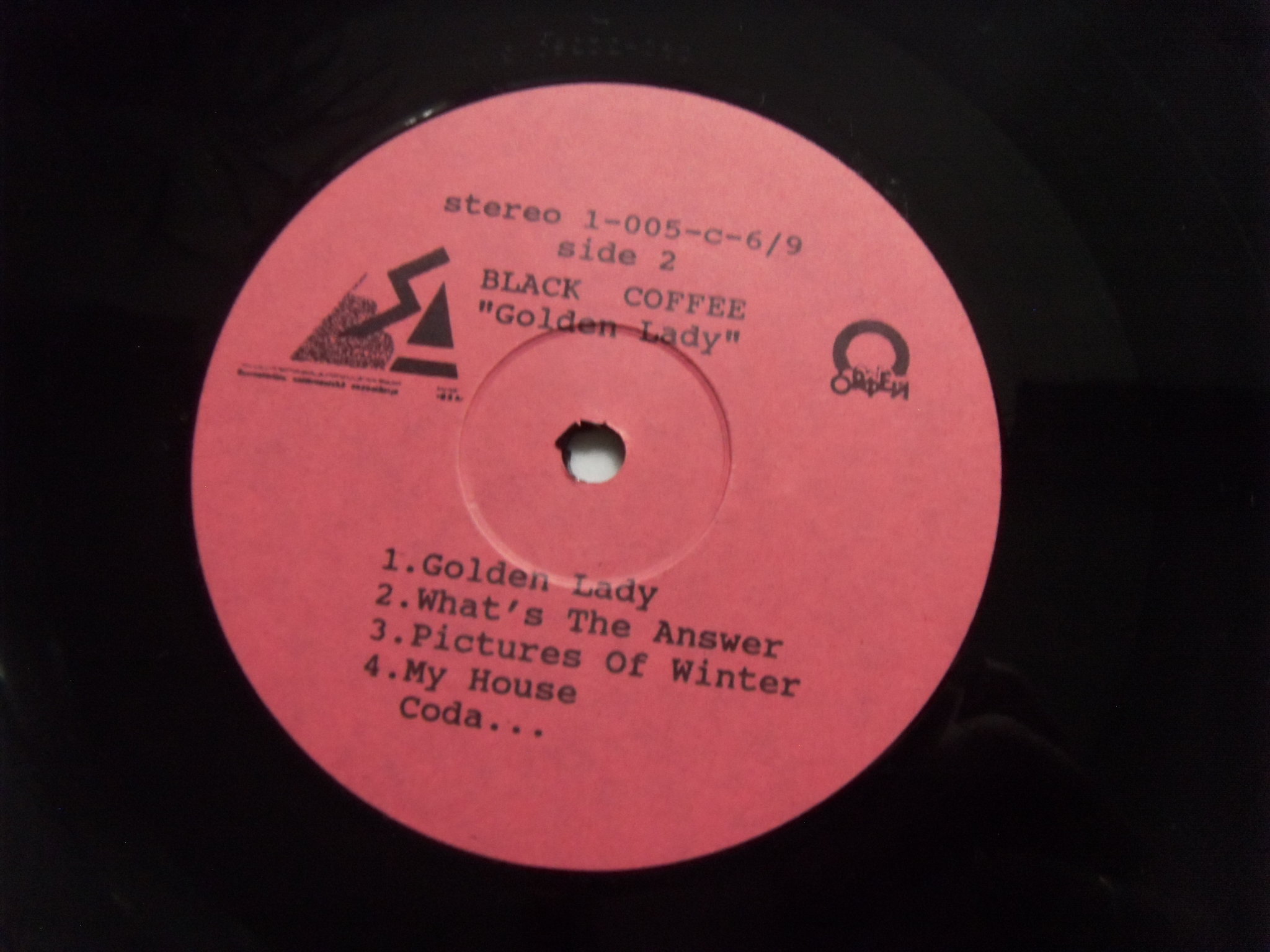 BLACK COFFEE / ЧЕРНЫЙ КОФЕ Golden Lady 2 BLACK COFFEE / ЧЕРНЫЙ КОФЕ Golden Lady 2