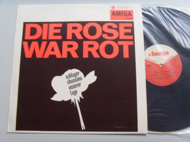 Thomas NATSCHINSKI UND SEINE GRUPPE, Manfred KRUG, Klaus LENZ Die rose war rot 2 Thomas NATSCHINSKI UND SEINE GRUPPE, Manfred KRUG, Klaus LENZ Die rose war rot 2
