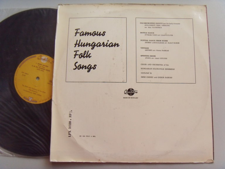 HUNGARIAN STATE FOLK ENSEMBLE Famous hungarian folk songs 2 HUNGARIAN STATE FOLK ENSEMBLE Famous hungarian folk songs 2